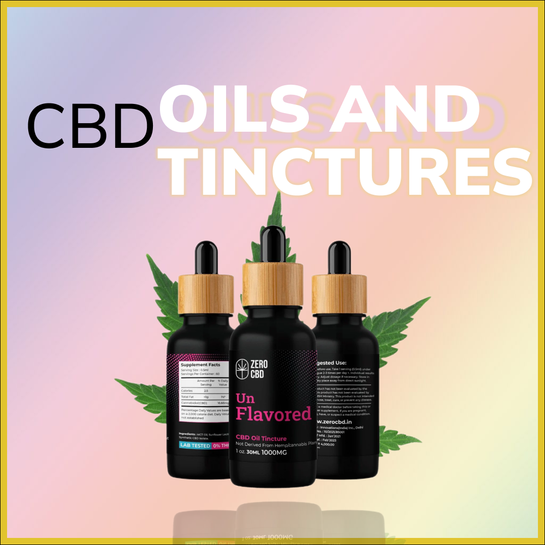 CBD oil and Tictures