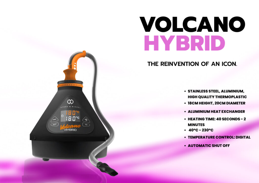 The Best Volcano Hybrid vaporizer | PuffKC smoke shop