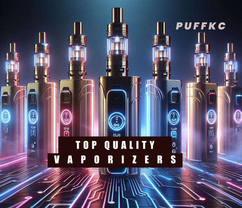 Buy top-quality vaporizers from your premium smoke shop in Kansas City - PuffKC